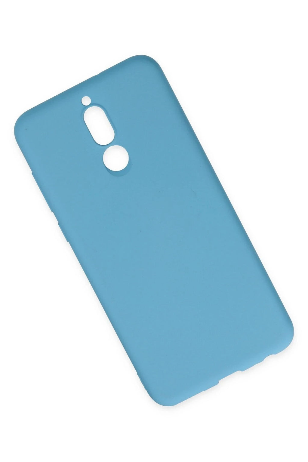 Mey İthalat® Huawei Mate 10 Lite Kılıf Nano içi Kadife Silikon - Mavi