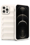 Mey İthalat® iPhone 12 Pro Kılıf Optimum Silikon - Krem