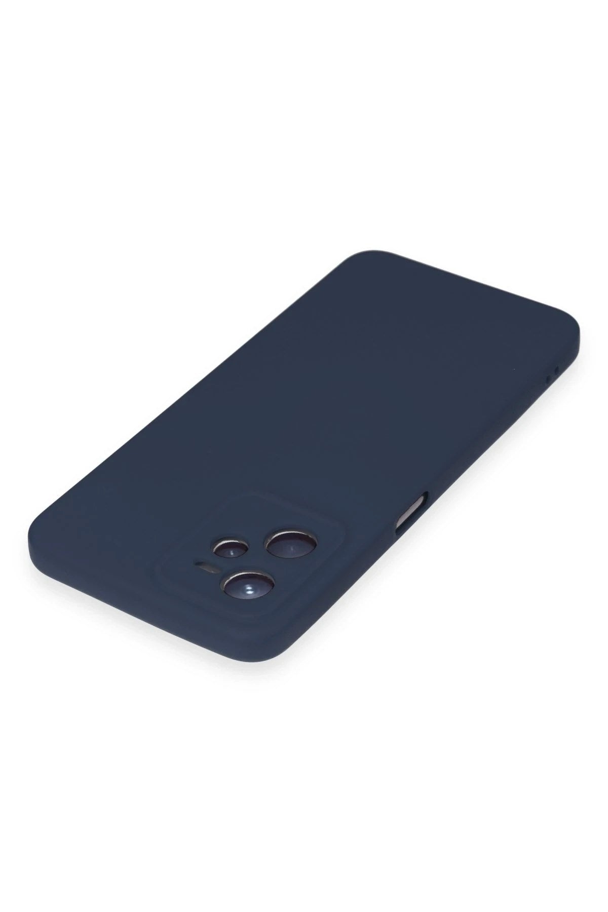 Mey İthalat® Realme C35 Kılıf Nano içi Kadife Silikon - Lacivert