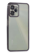Mey İthalat® Realme C35 Kılıf Lensli Silikon - Mor