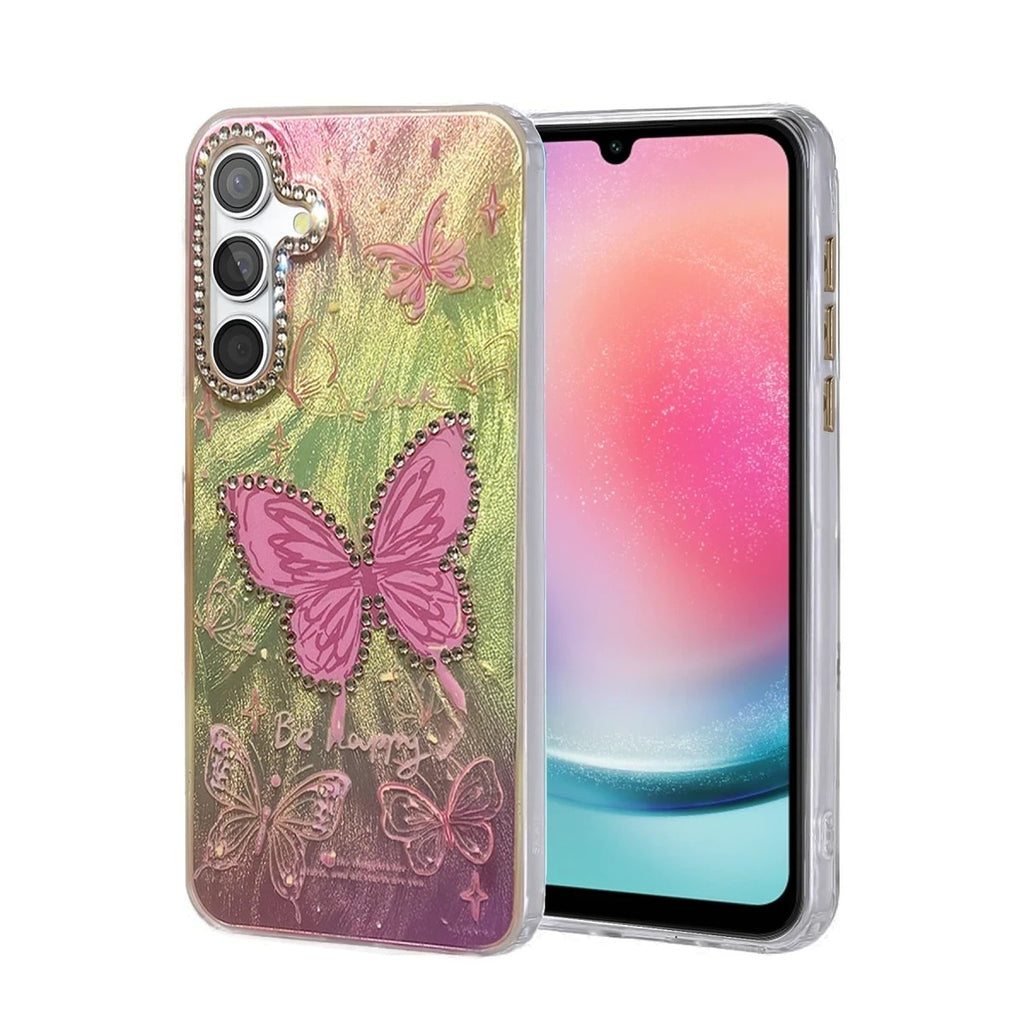 Mey İthalat® Samsung Galaxy A24 4G Kılıf Blade Aynalı Desenli Kapak - Desen 5
