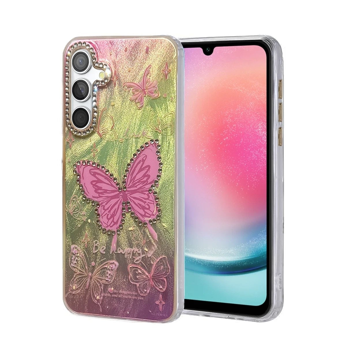 Mey İthalat® Samsung Galaxy A24 4G Kılıf Blade Aynalı Desenli Kapak - Desen 5