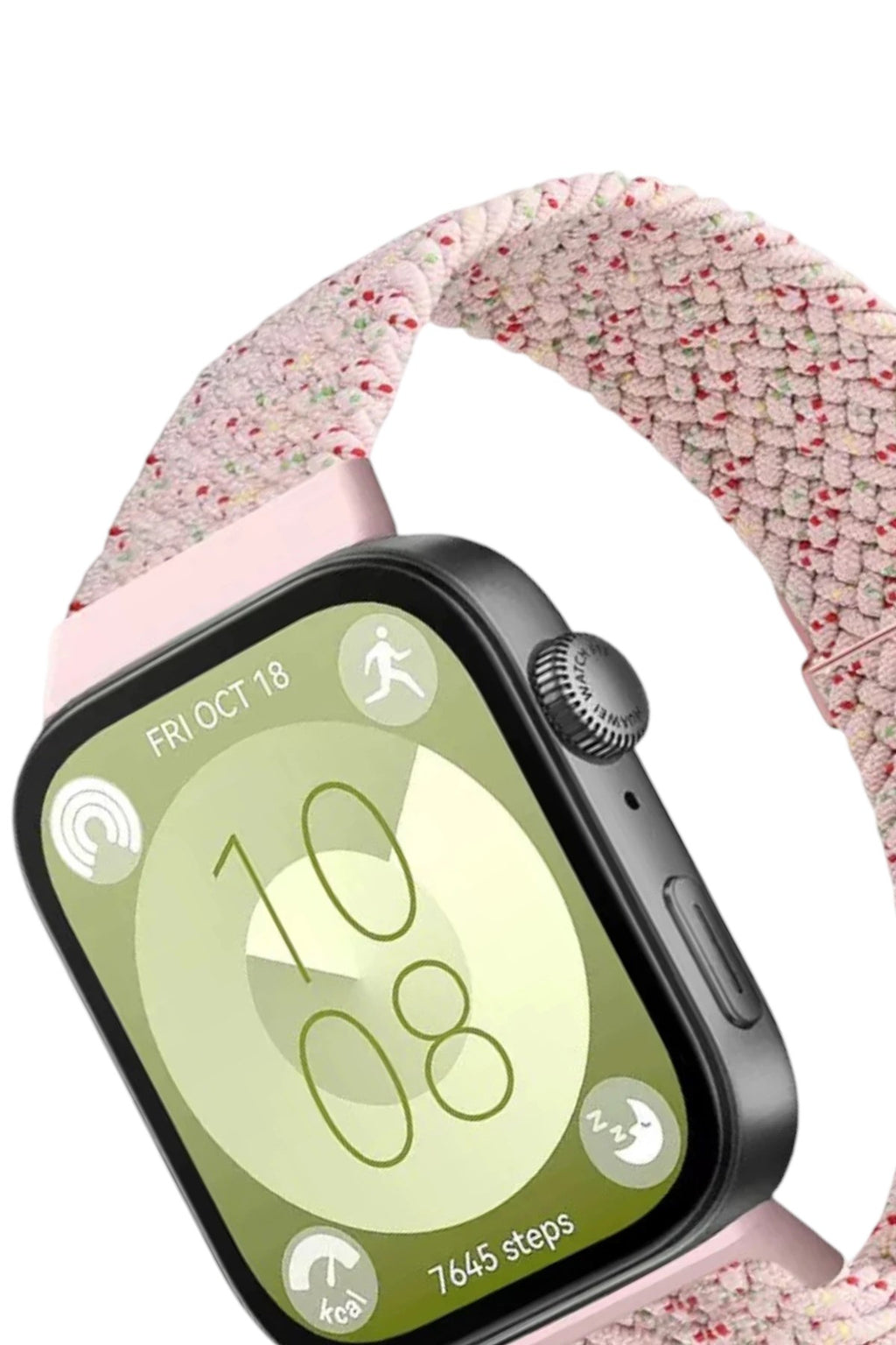 Mey İthalat® Huawei Fit 4 Star Kordon - Benekli Pudra
