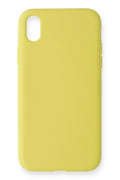 Mey İthalat® iPhone XR Kılıf Nano içi Kadife Silikon - Sarı