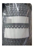 Çamaşır Lastiği Dantelli 1 Cm 75 Metre 1 Top Gri
