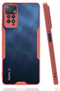 Mey İthalat® Redmi Note 11 Pro Kılıf Platin Silikon - Pembe