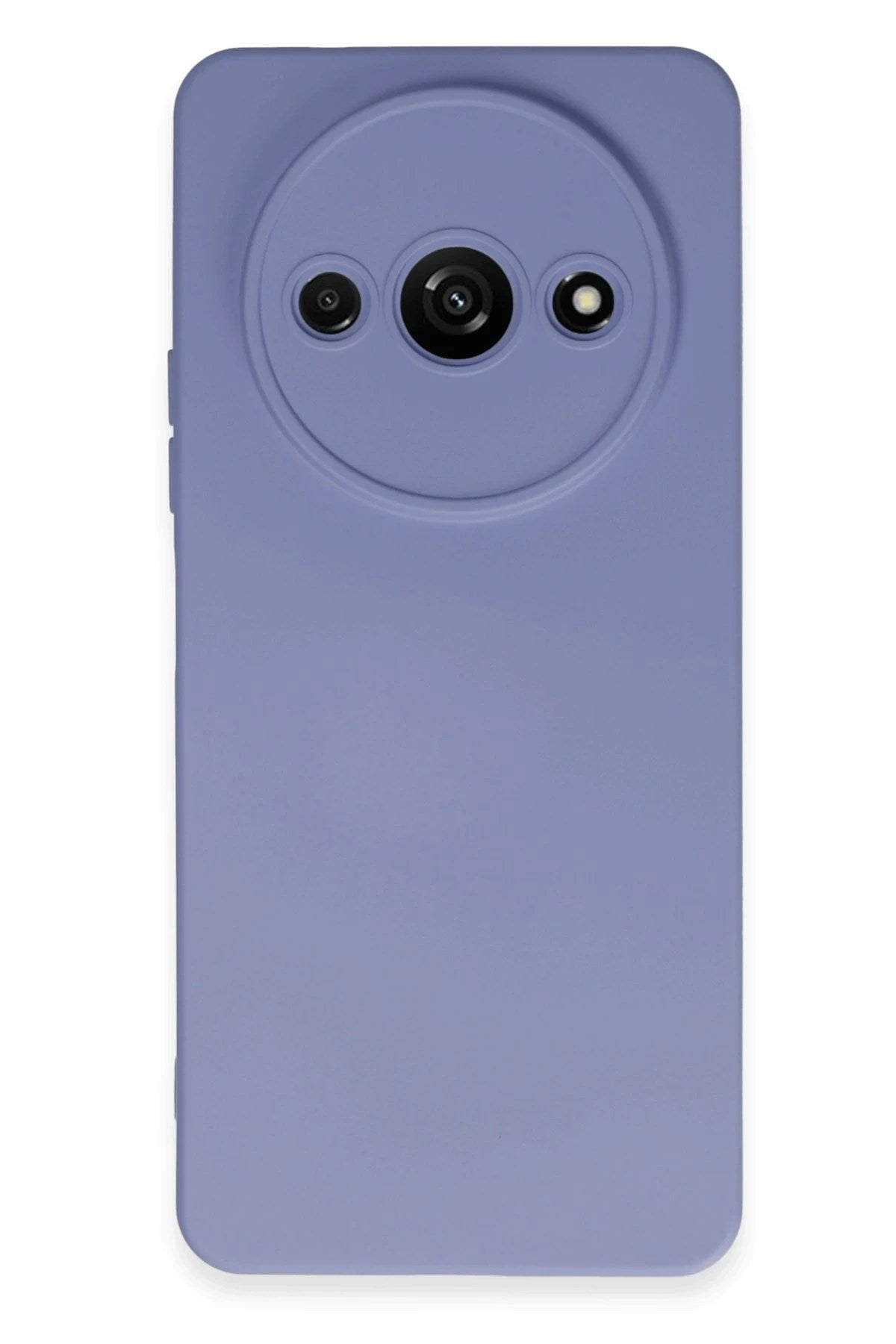 Mey İthalat® Redmi A3 4G Kılıf Nano içi Kadife Silikon - Lila