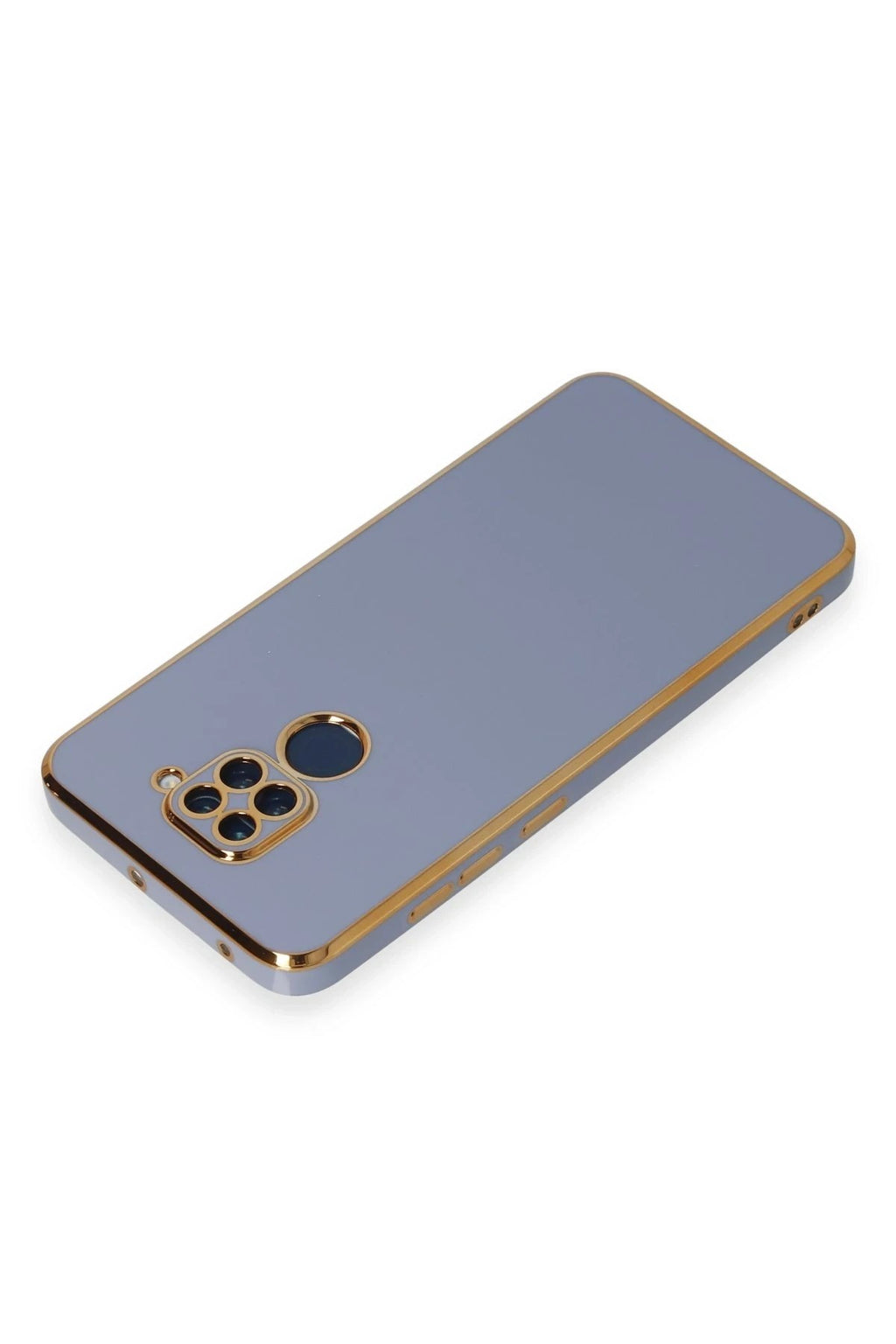 Mey İthalat® Redmi Note 9 Kılıf Volet Silikon - Mavi