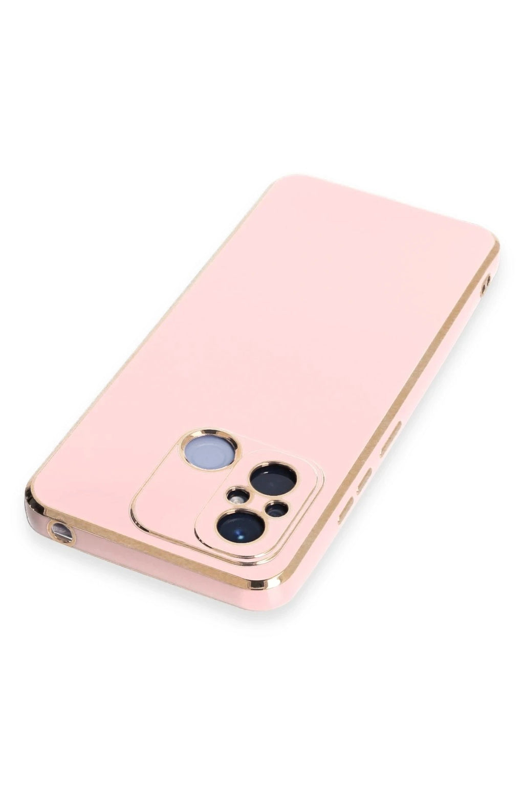Mey İthalat® Redmi 12C Kılıf Volet Silikon - Pembe