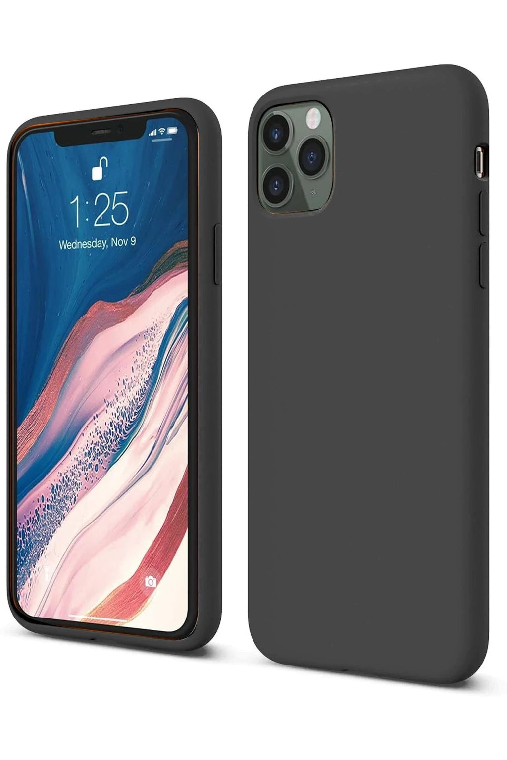 Mey İthalat® iPhone 11 Pro Kılıf First Silikon - Siyah