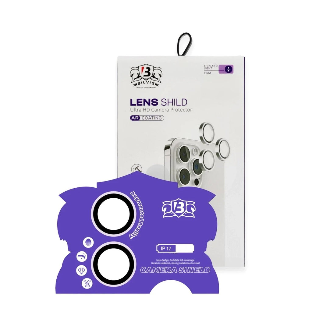 Mey İthalat® iPhone 17 Bilvis Titan Kamera Lens - Lila