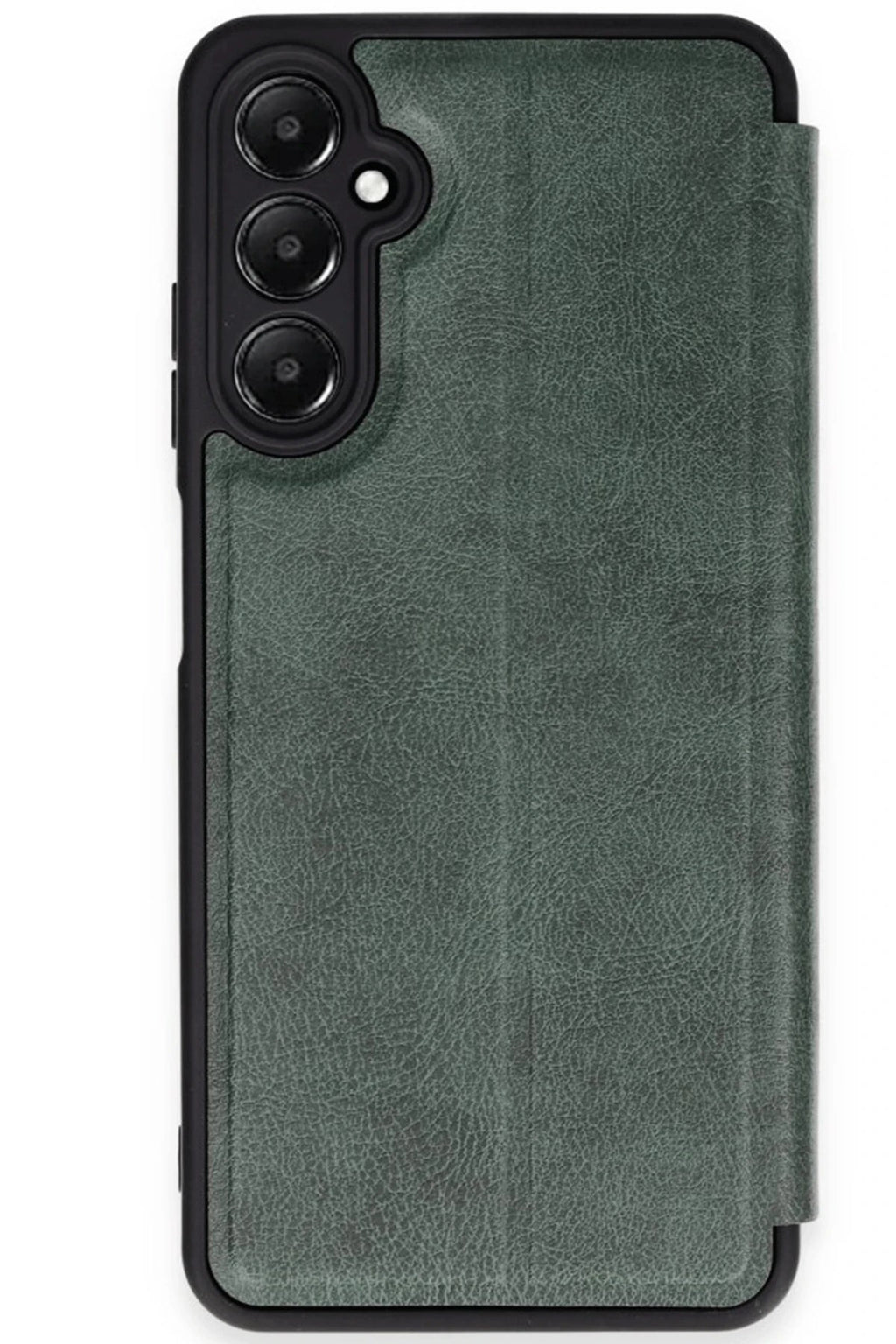 Mey İthalat® Samsung Galaxy A36 Kılıf Flip Cover - Koyu Yeşil