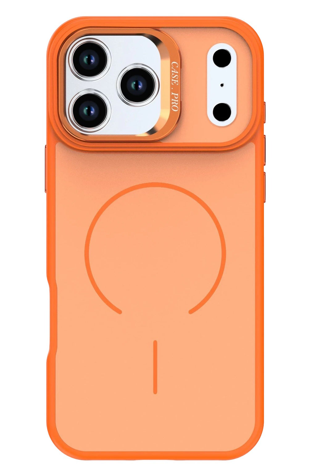 Mey İthalat® iPhone 17 Pro Max Flexa Magsafe Kapak - Turuncu