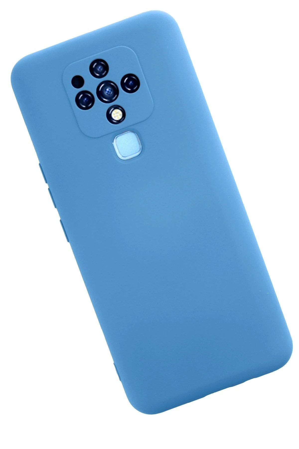 Mey İthalat® Tecno Camon 16 Kılıf Nano içi Kadife Silikon - Mavi
