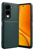 Mey İthalat® Vivo Y29S Auto Focus Karbon Kapak - Koyu Yeşil