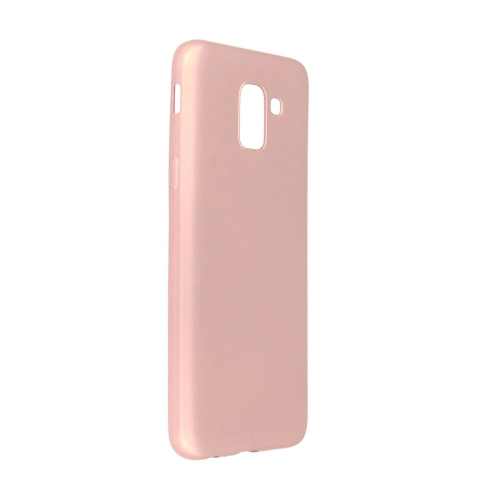 Mey İthalat® Samsung Galaxy J6 Kılıf First Silikon - Rose Gold