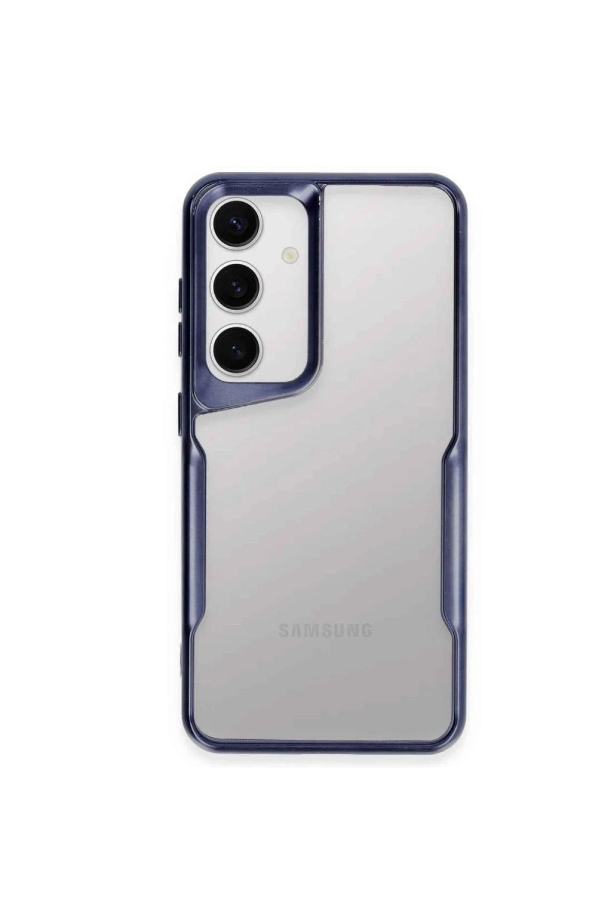 Mey İthalat® Samsung Galaxy A14 4G Kılıf Boyi Silikon Kapak - Lacivert
