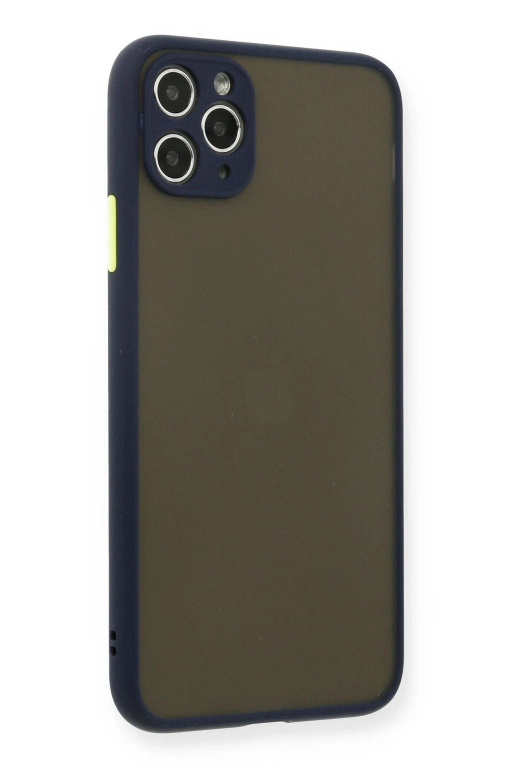 Mey İthalat® iPhone 11 Pro Max Kılıf Montreal Silikon Kapak - Lacivert