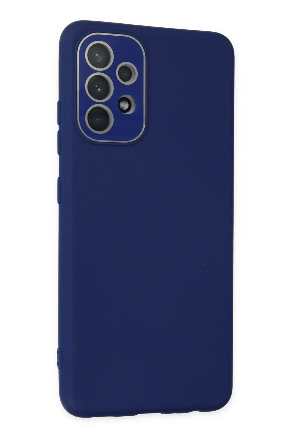 Mey İthalat® Samsung Galaxy A33 5G Kılıf Lansman Glass Kapak - Sky Blue