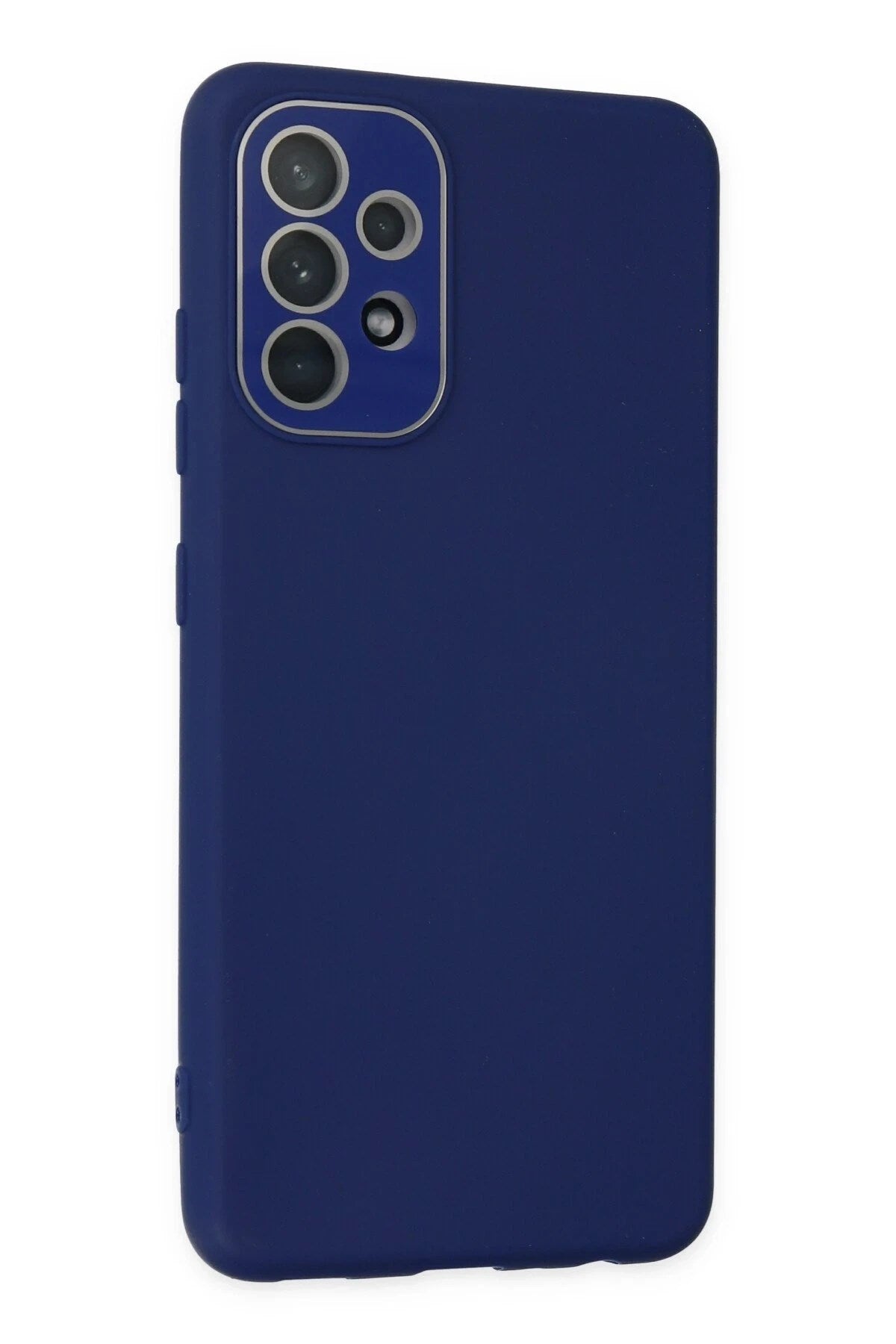 Mey İthalat® Samsung Galaxy A33 5G Kılıf Lansman Glass Kapak - Sky Blue