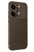 Mey İthalat® Poco X8 Pro Max Auto Focus Karbon Kapak - Kahverengi