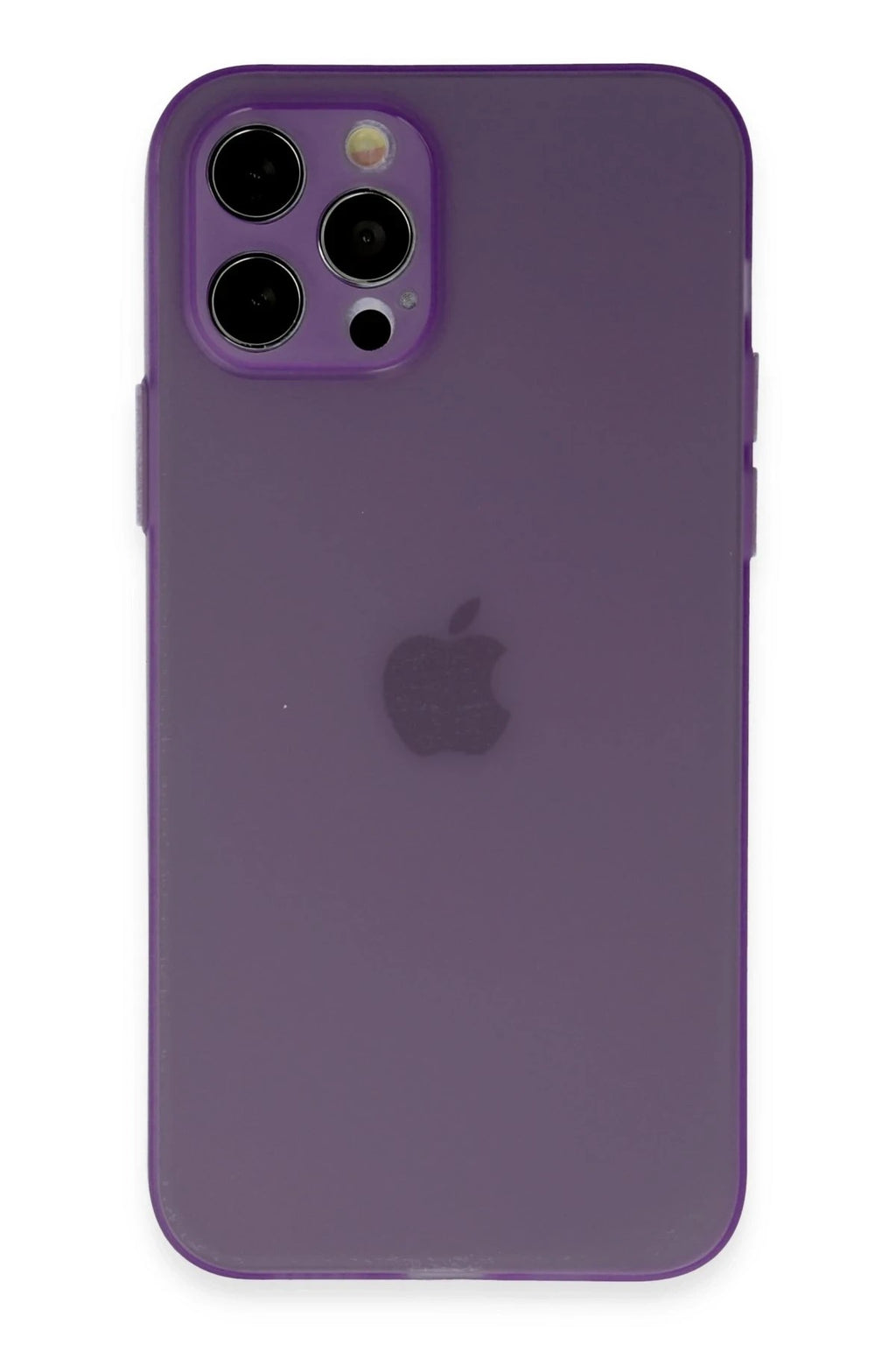 Mey İthalat® iPhone 12 Pro Kılıf Puma Silikon - Koyu Mor