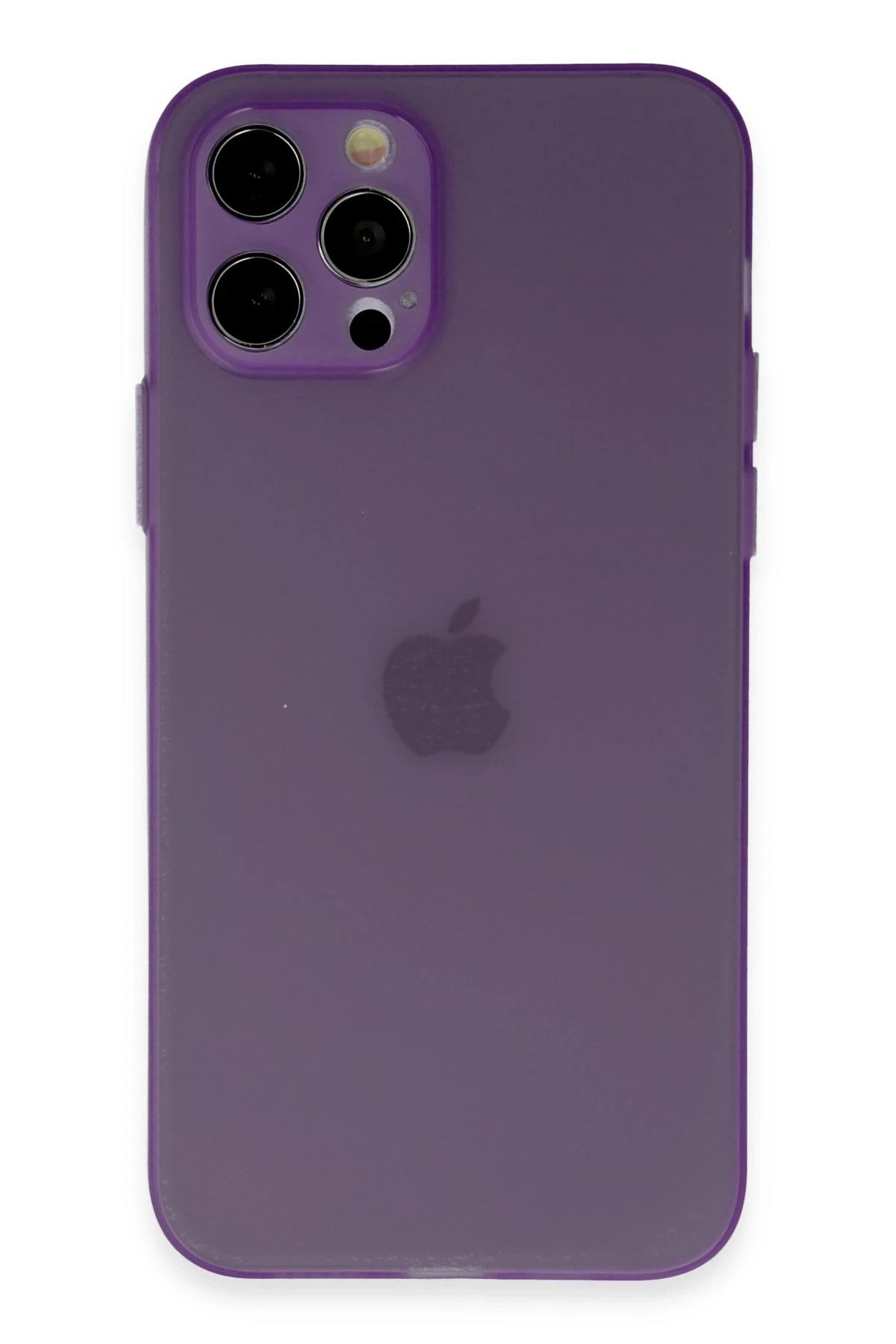 Mey İthalat® iPhone 12 Pro Kılıf Puma Silikon - Koyu Mor