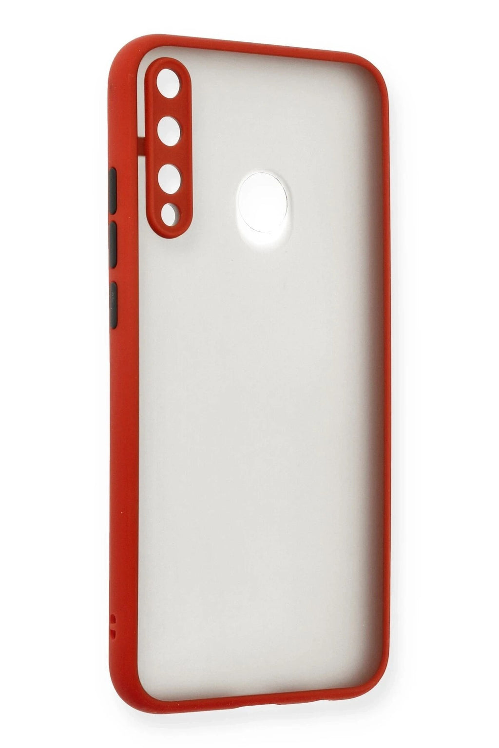 Mey İthalat® Huawei P40 Lite E Kılıf Montreal Silikon Kapak - Kırmızı