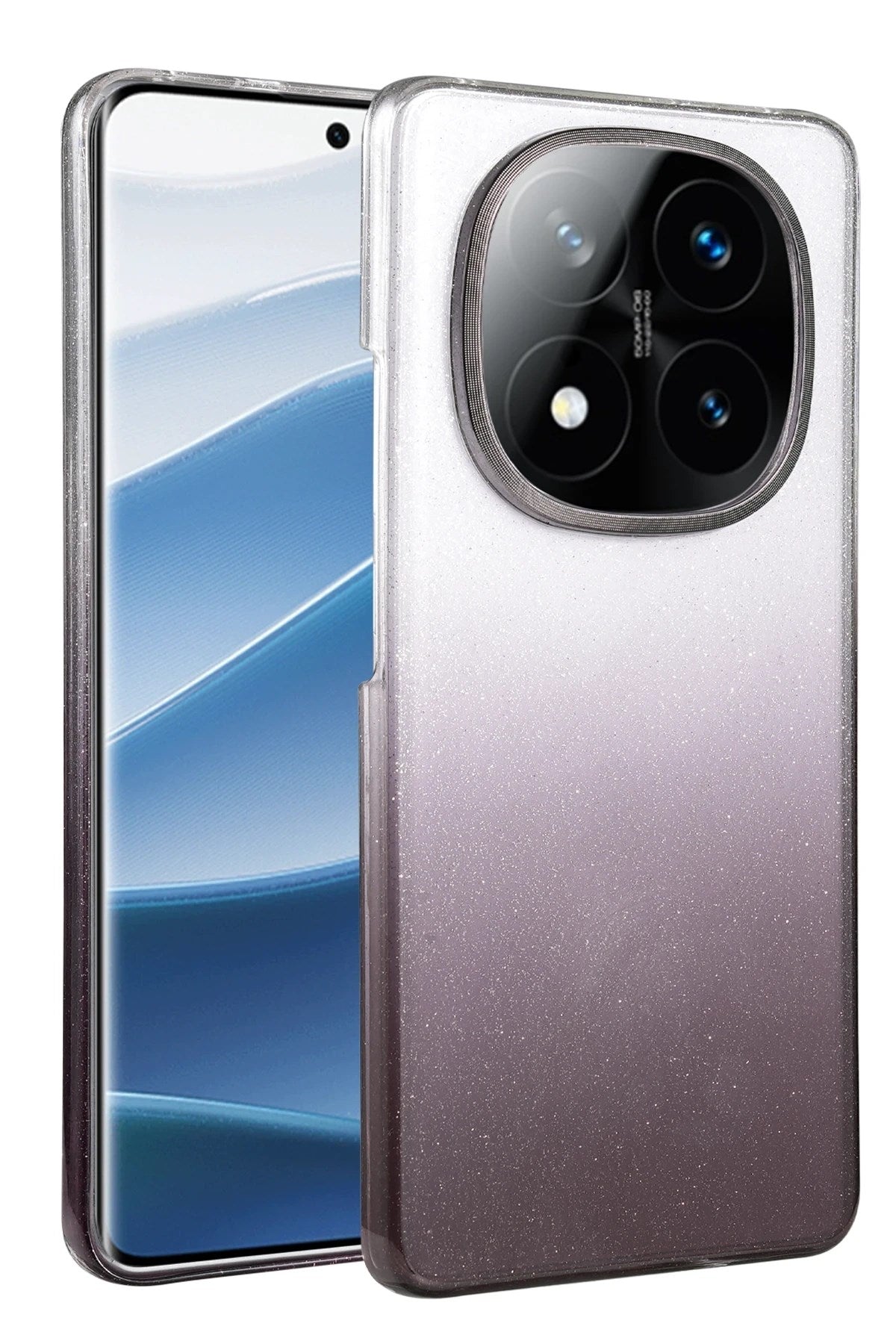 Mey İthalat® Redmi Note 14 Pro 5G Glossy Kapak - Siyah