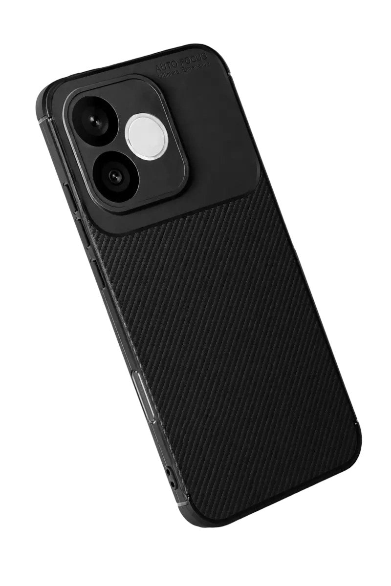 Mey İthalat® Huawei Honor 600 Lite Auto Focus Karbon Kapak - Siyah