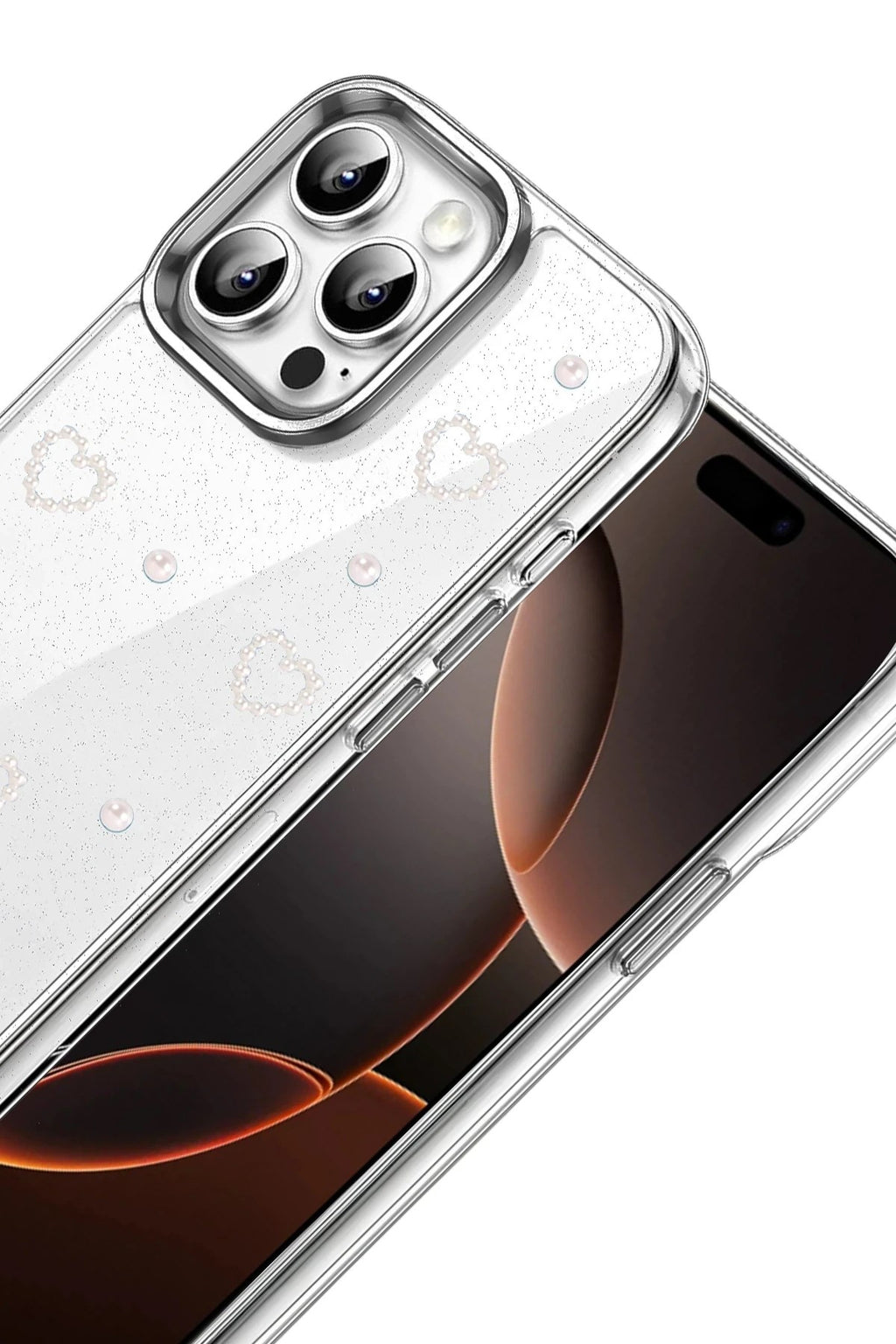 Mey İthalat® iPhone 16 Pro Max Fiyonk Desenli Kapak - Desen 10