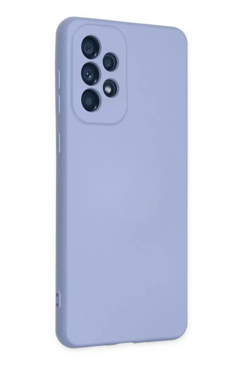Mey İthalat® Samsung Galaxy A23 4G Kılıf Nano içi Kadife Silikon - Lila