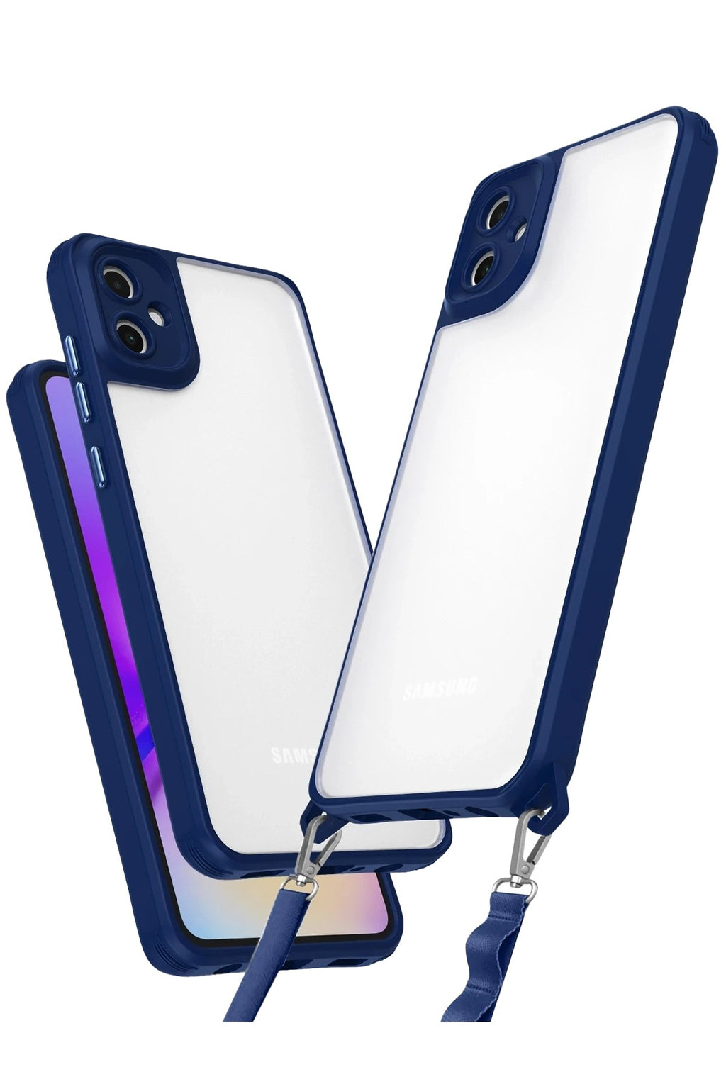 Mey İthalat® Samsung Galaxy A06 Kılıf Penta Silikon Kılıf - Lacivert