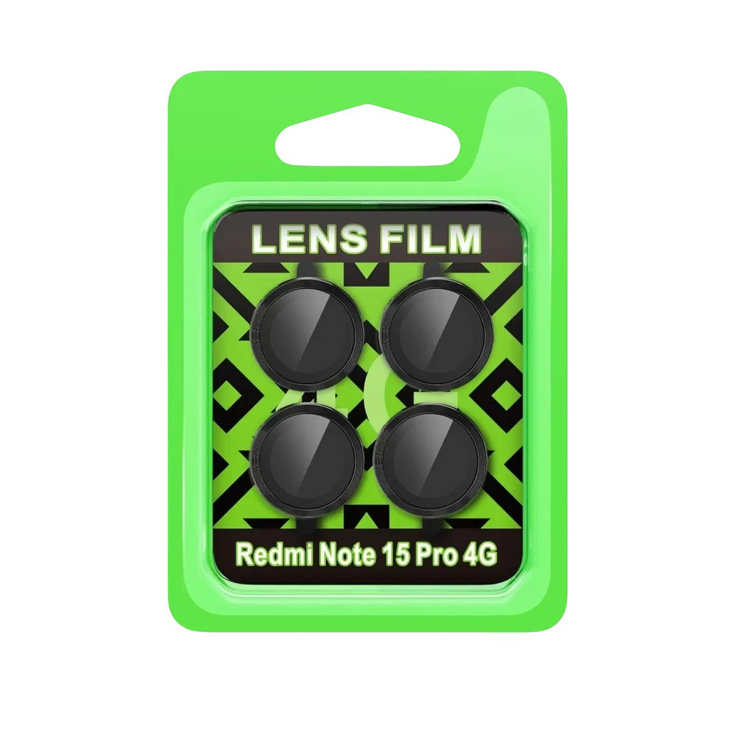 Mey İthalat® Redmi Note 15 Pro 4G Raze Metal Kamera Lens - Siyah