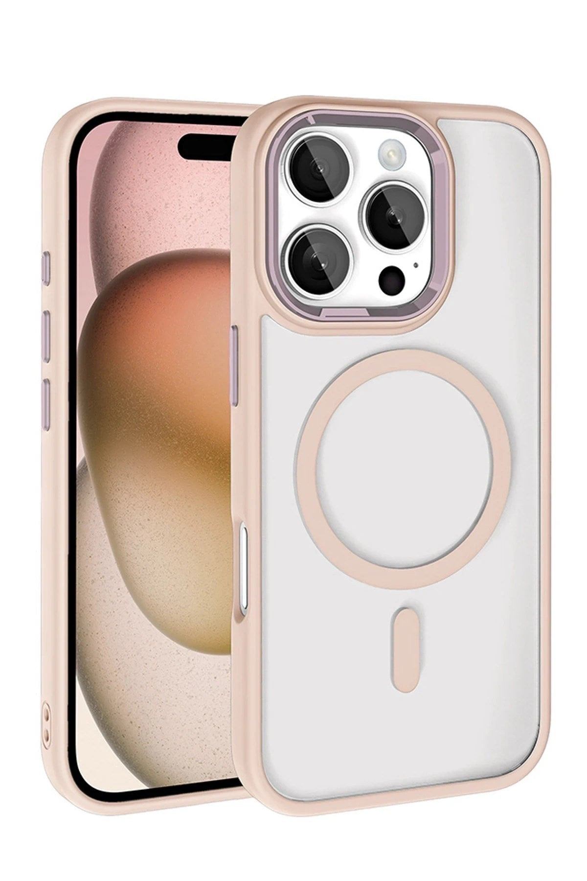 Mey İthalat® iPhone 16 Pro Max Terea Magsafe Kapak - Pembe