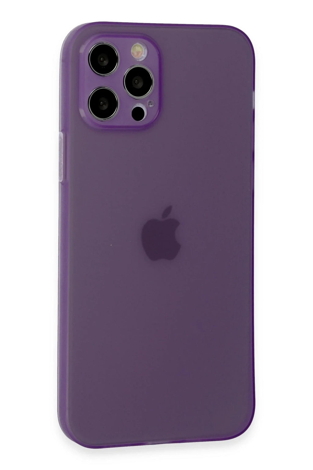 Mey İthalat® iPhone 12 Pro Kılıf Puma Silikon - Koyu Mor
