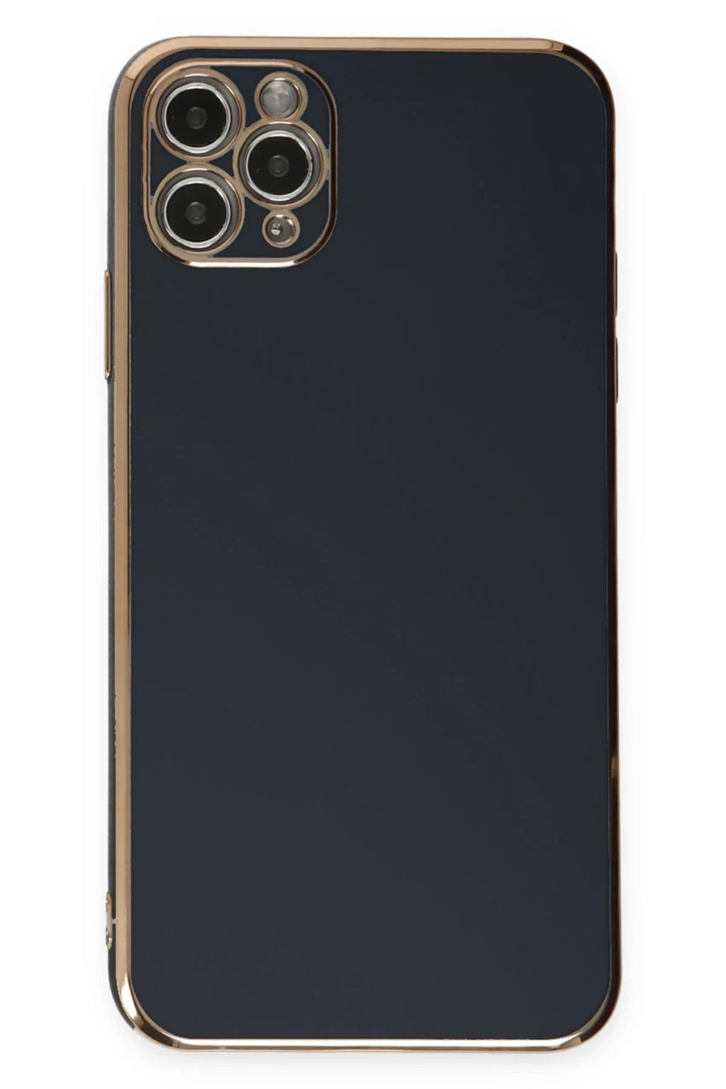 Mey İthalat® iPhone 11 Pro Max Kılıf Volet Silikon - Siyah