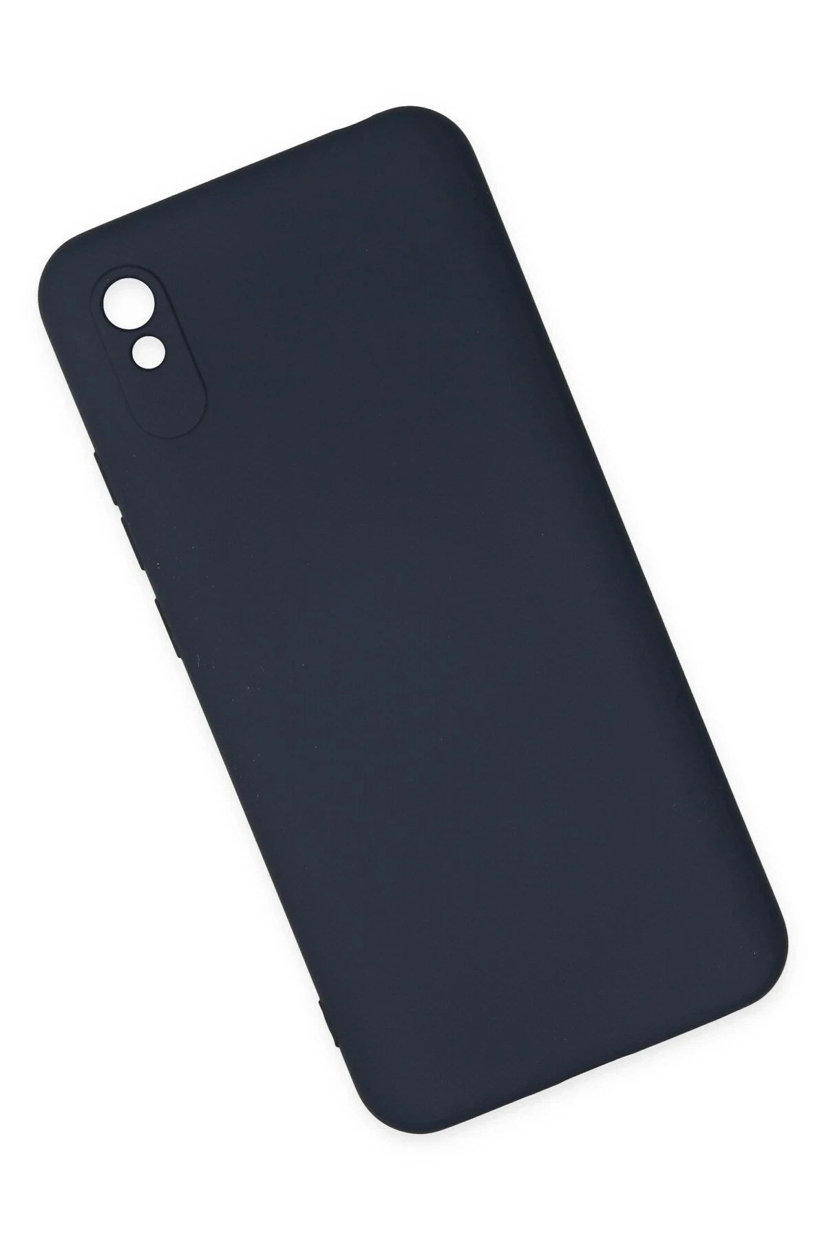 Mey İthalat® Redmi 9A Kılıf Nano içi Kadife Silikon - Lacivert