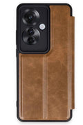 Mey İthalat® Reno 11F Kılıf Flip Cover - Taba