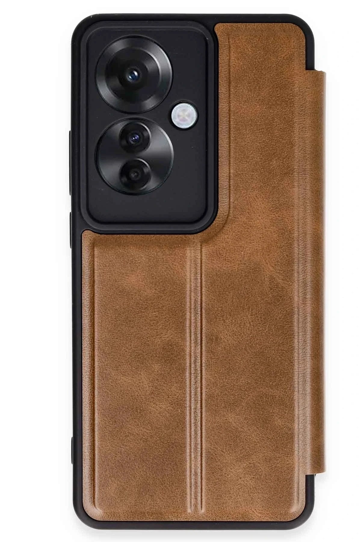 Mey İthalat® Reno 11F Kılıf Flip Cover - Taba
