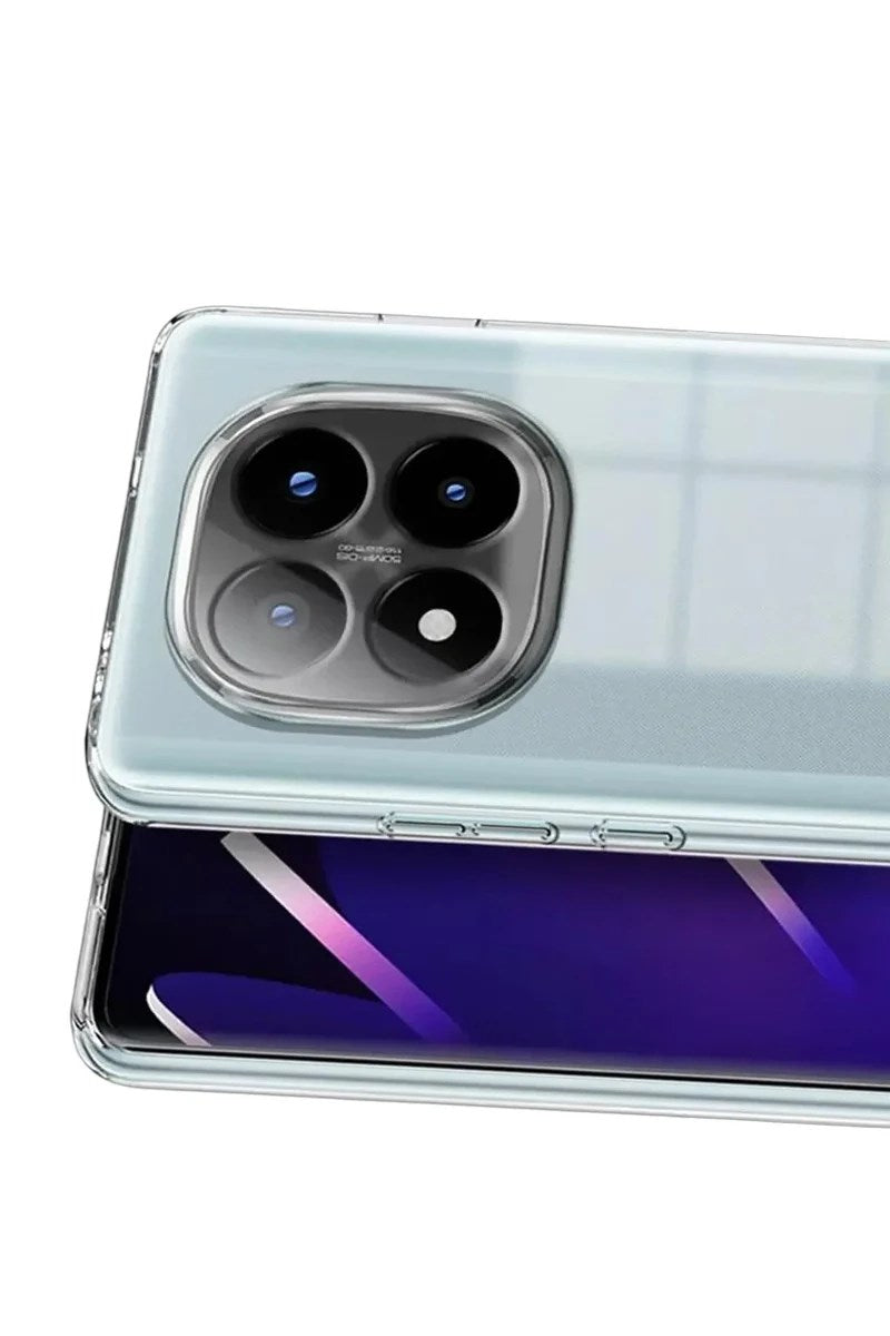 Mey İthalat® Redmi Note 15 Pro 5G Lüx Şeffaf Silikon - Şeffaf