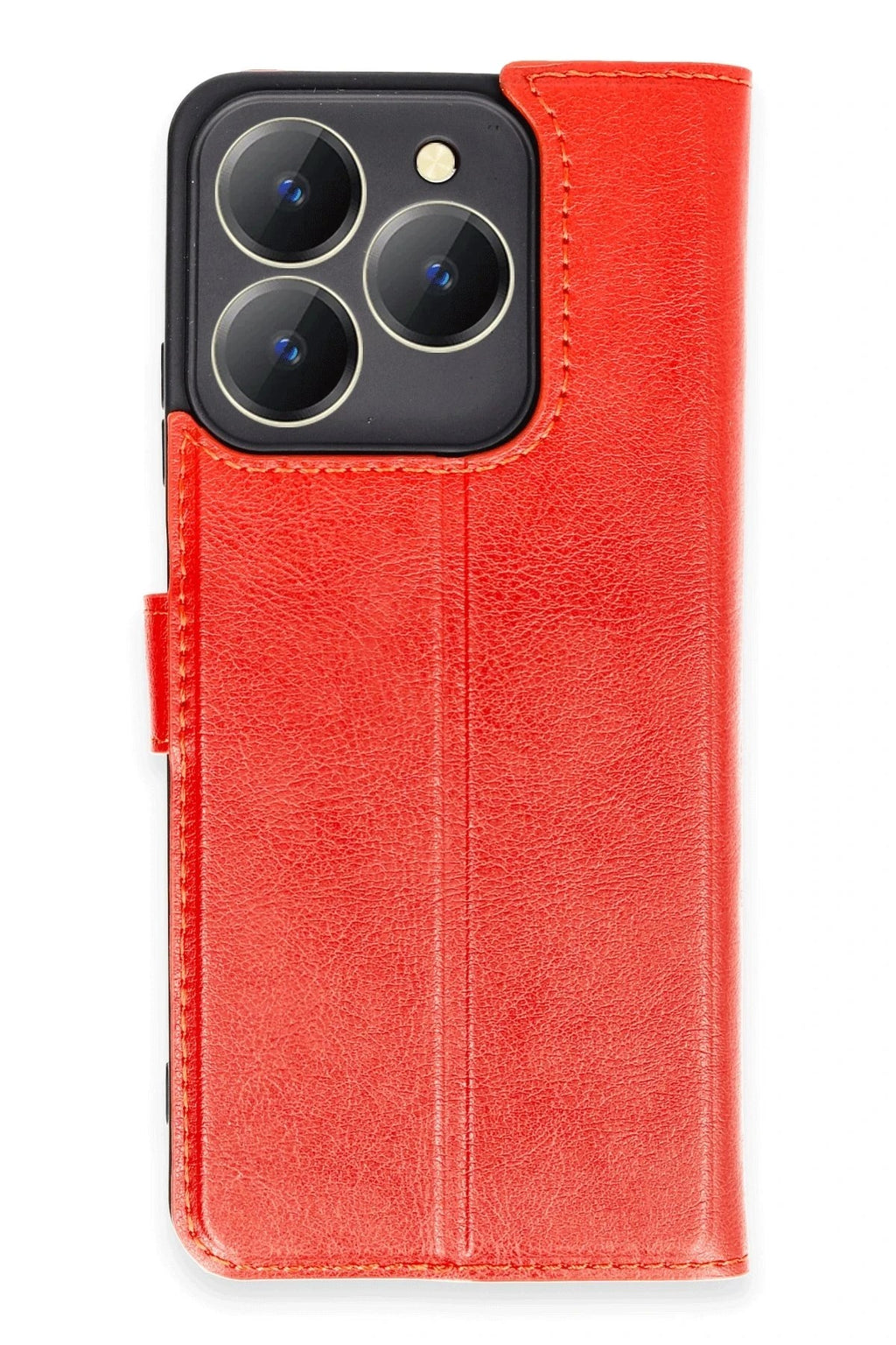 Mey İthalat® Realme C63 Kılıf Trend S Plus Kapaklı Kılıf - Kırmızı
