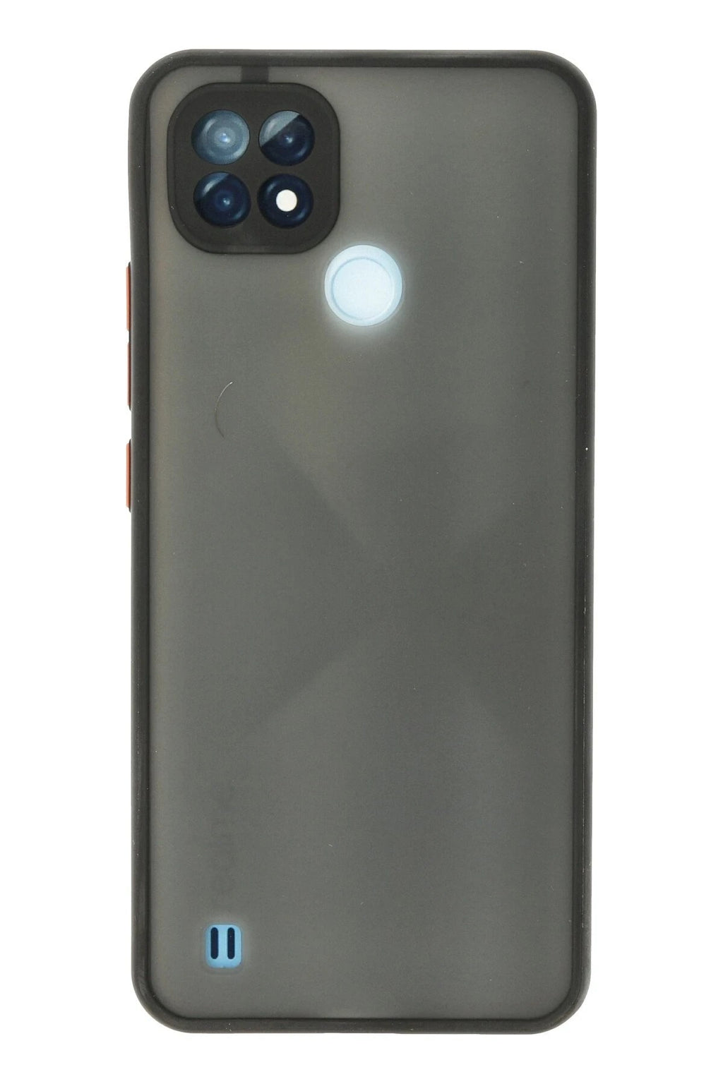 Mey İthalat® Realme C21 Kılıf Montreal Silikon Kapak - Siyah