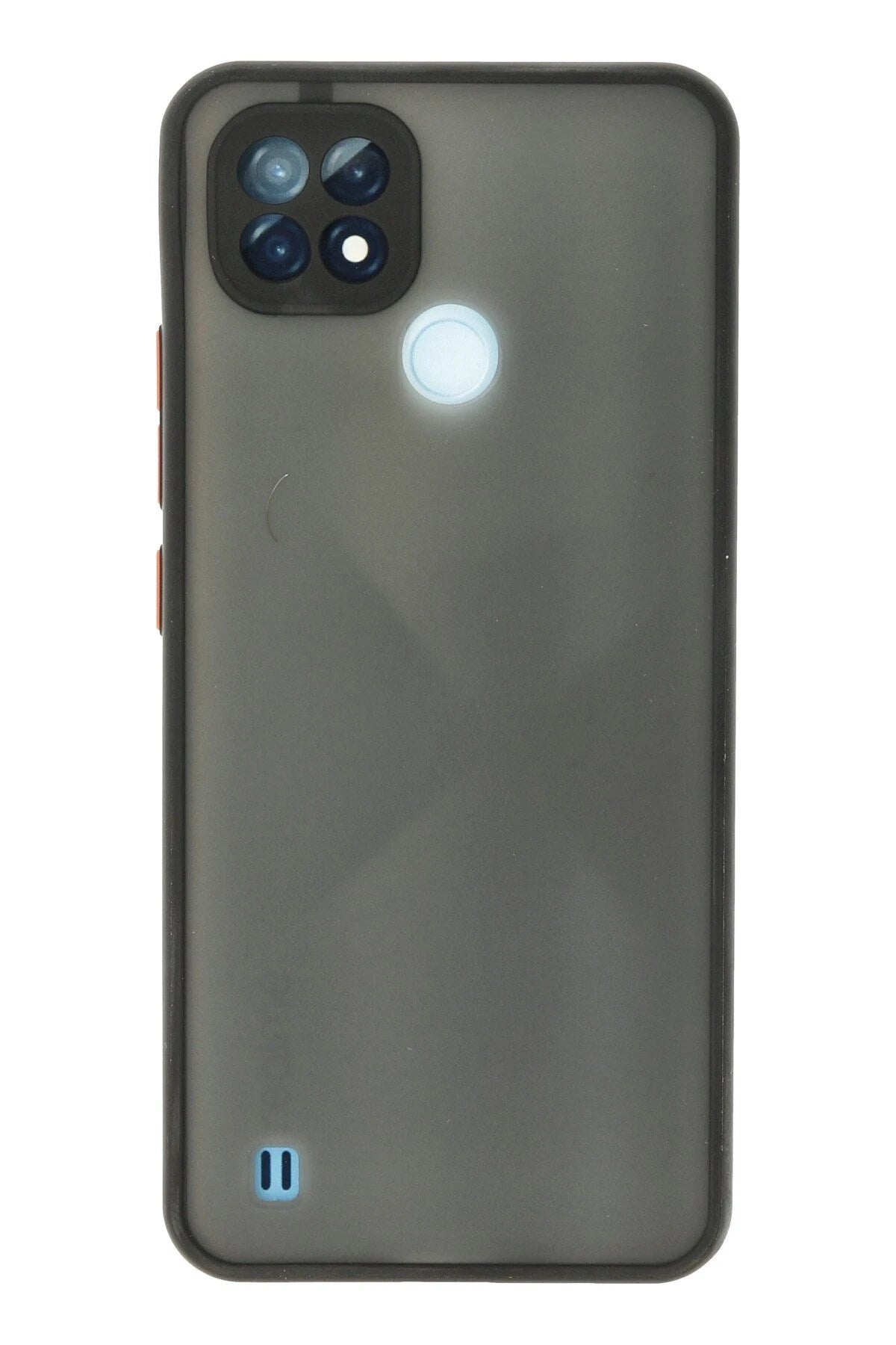 Mey İthalat® Realme C21 Kılıf Montreal Silikon Kapak - Siyah