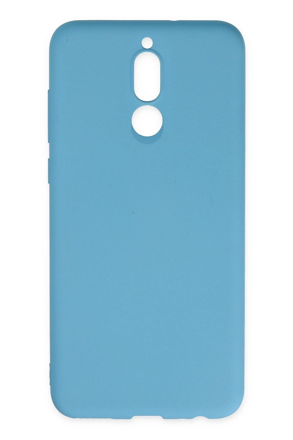 Mey İthalat® Huawei Mate 10 Lite Kılıf Nano içi Kadife Silikon - Mavi