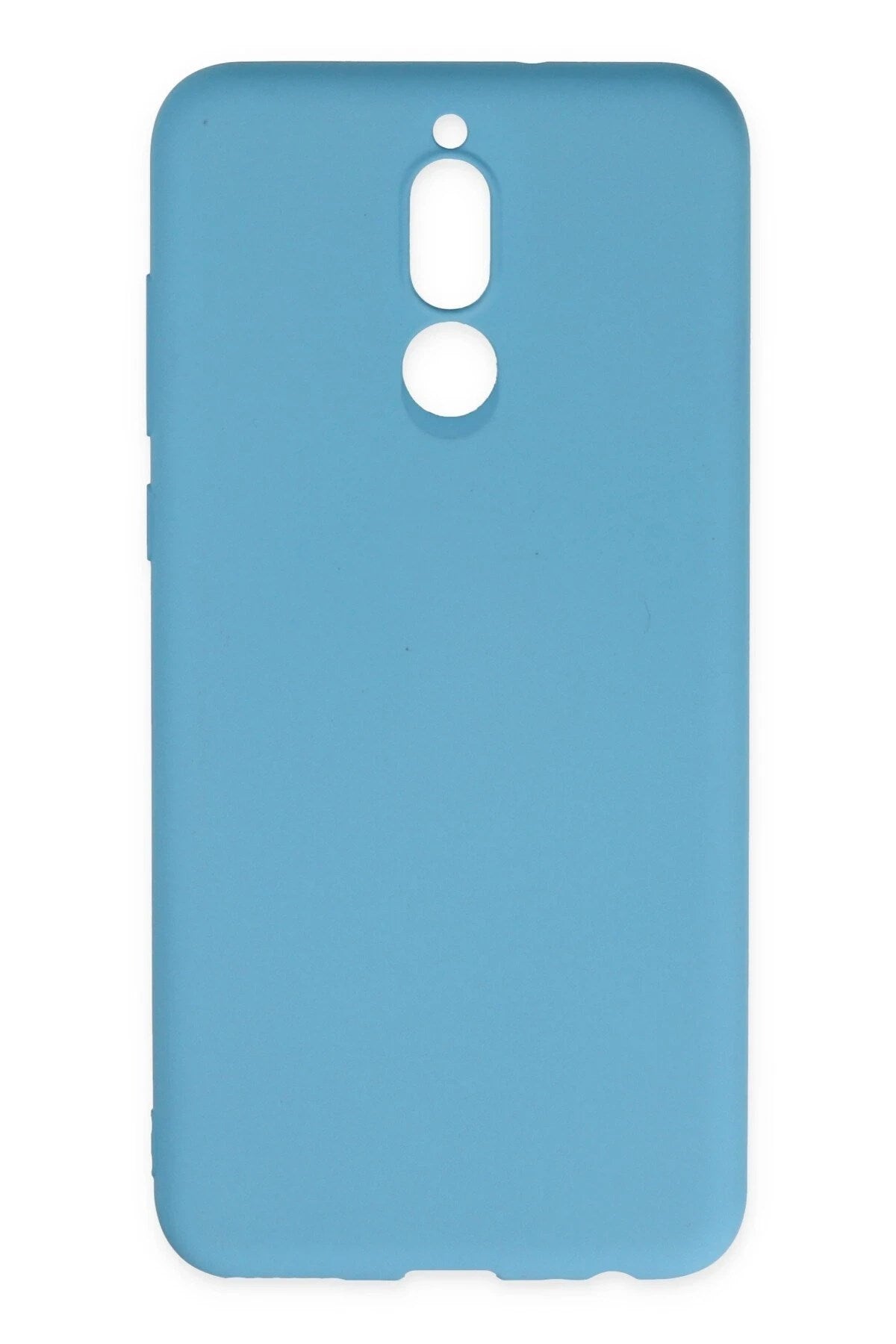 Mey İthalat® Huawei Mate 10 Lite Kılıf Nano içi Kadife Silikon - Mavi