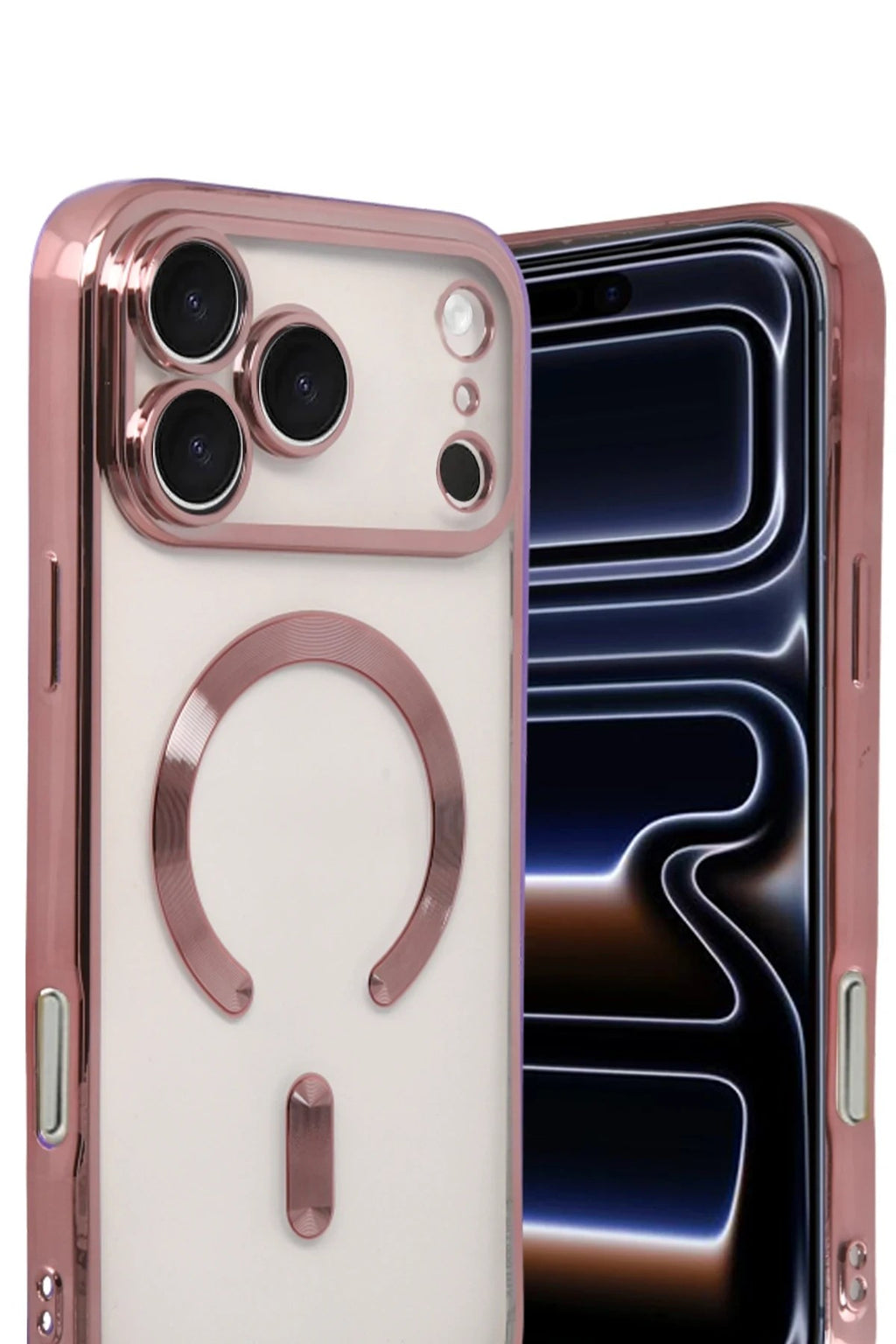 Mey İthalat® iPhone 17 Pro Kross Magneticsafe Kapak - Rose