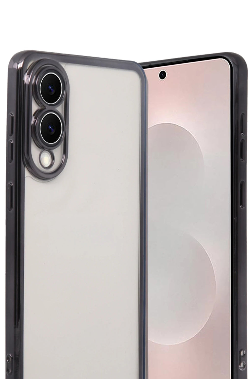 Mey İthalat® Samsung Galaxy S25 Edge Lensli Silikon - Siyah