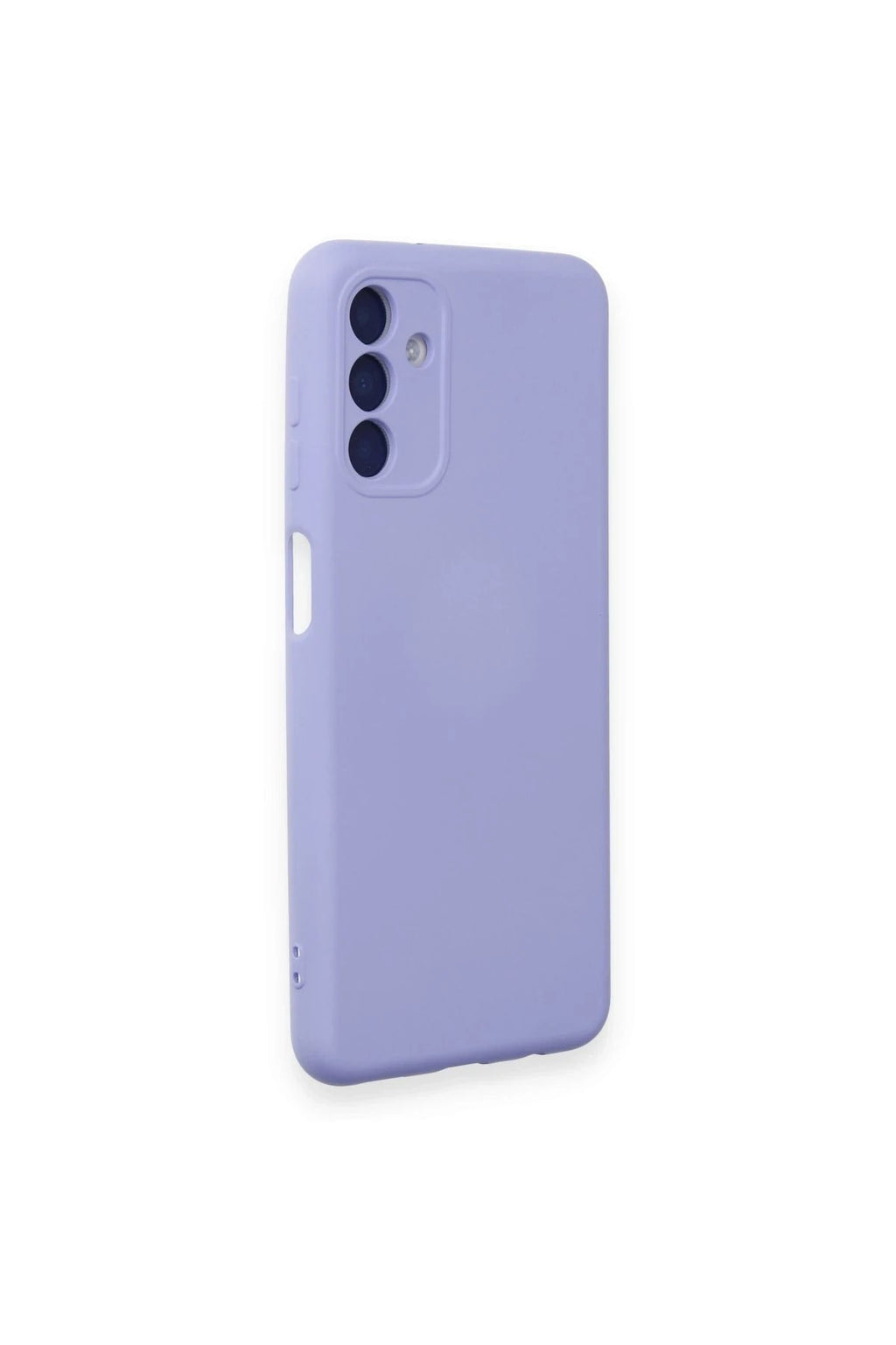 Mey İthalat® Samsung Galaxy A14 4G Kılıf Nano içi Kadife Silikon - Lila