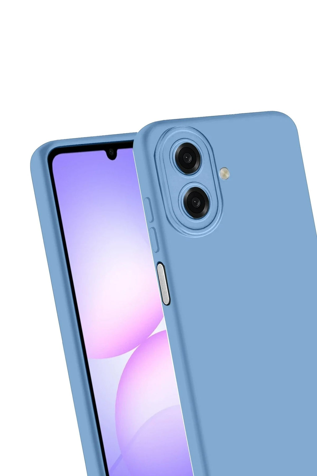 Mey İthalat® Samsung Galaxy A07 4G First Silikon - Mavi